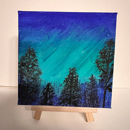 北欧の秋 キャンバスアート