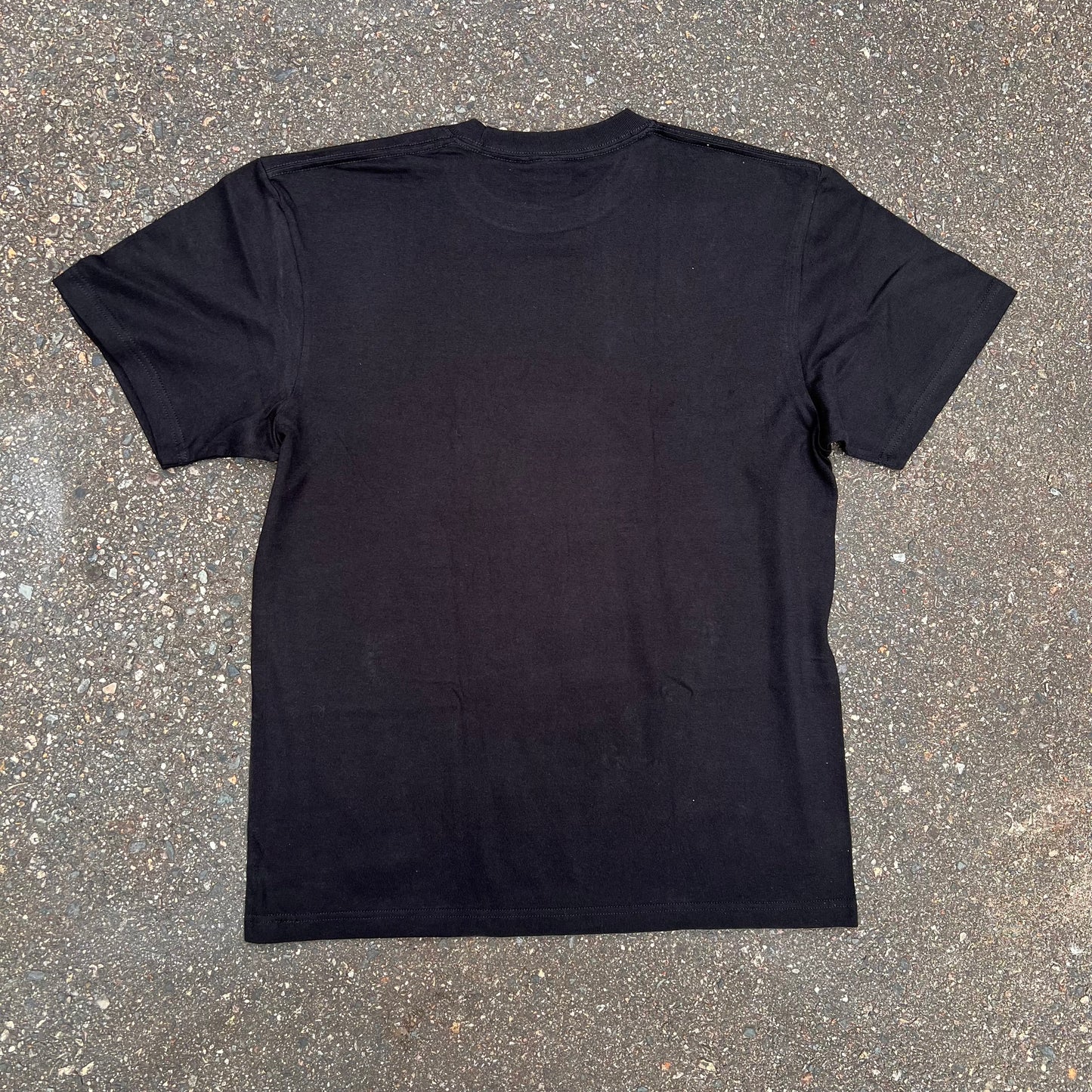 白スプレーペイント TシャツNo.7 size L
