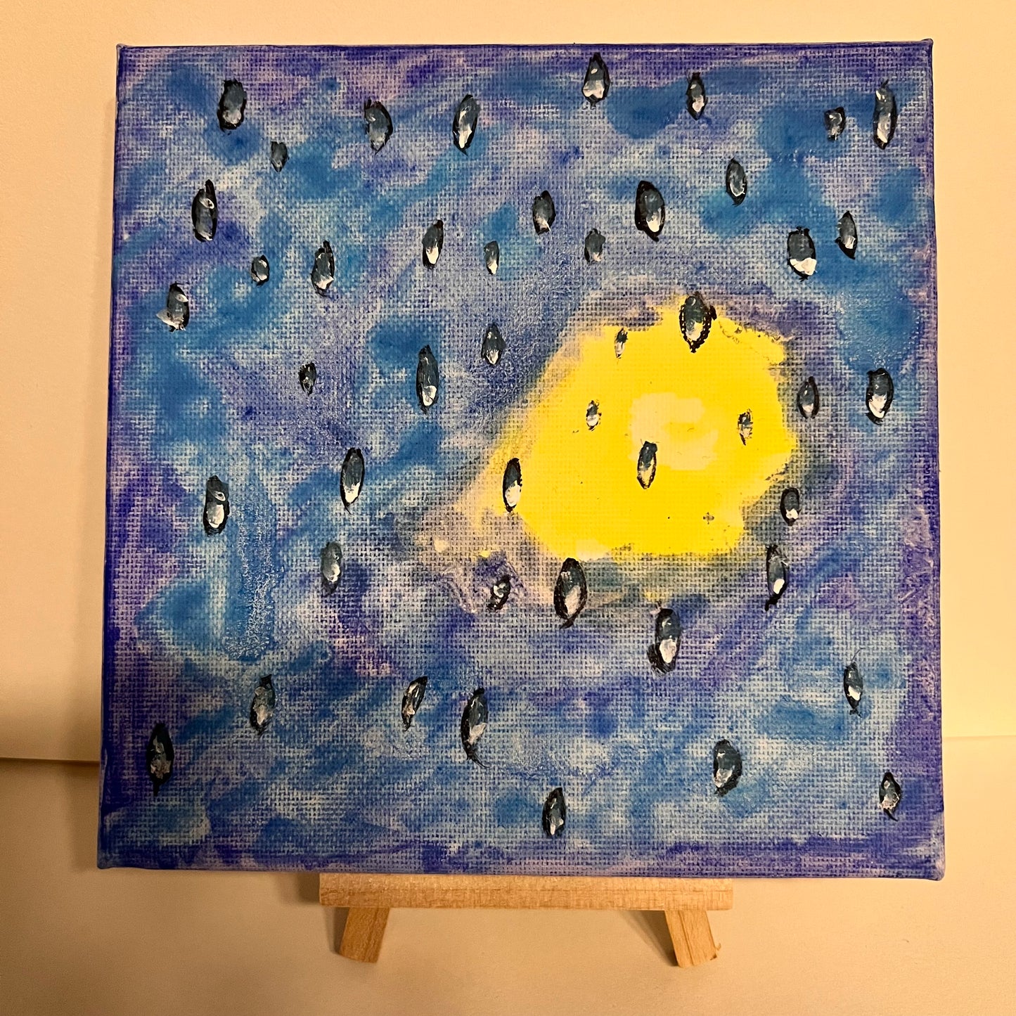 5月に滴る雫 キャンバスアート