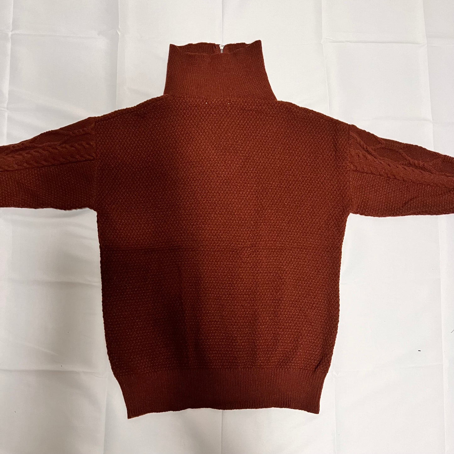 ハーフジップセーター カラー3種