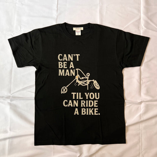 バイクに乗れなきゃ男じゃねぇ Tシャツ
