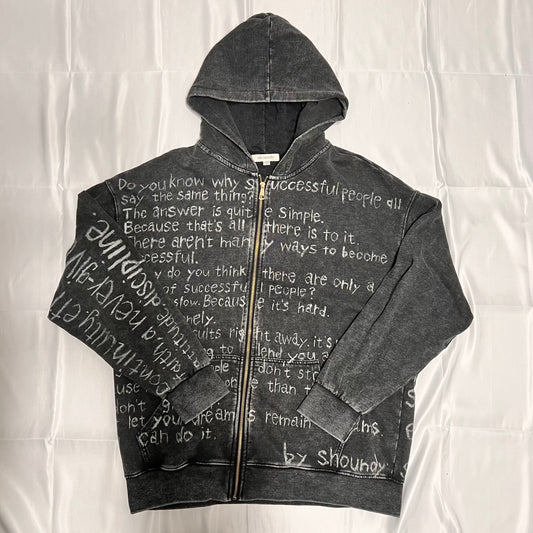 夢を夢のままにしないで。アメリカンジップパーカー