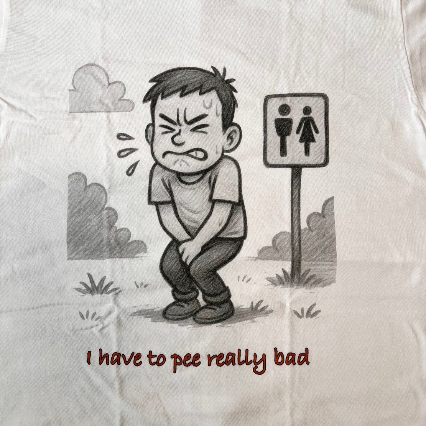 マジ漏れそう Tシャツ