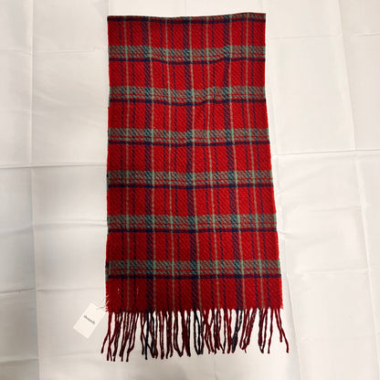 ニットマフラー　クリスマスチェック