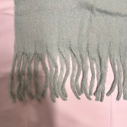 ニットマフラー　ミントグリーン