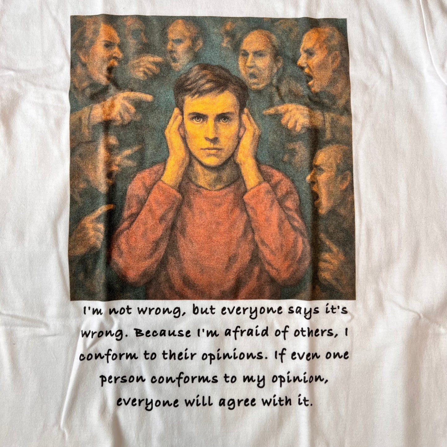 “I’M NOT WRONG” Tシャツ