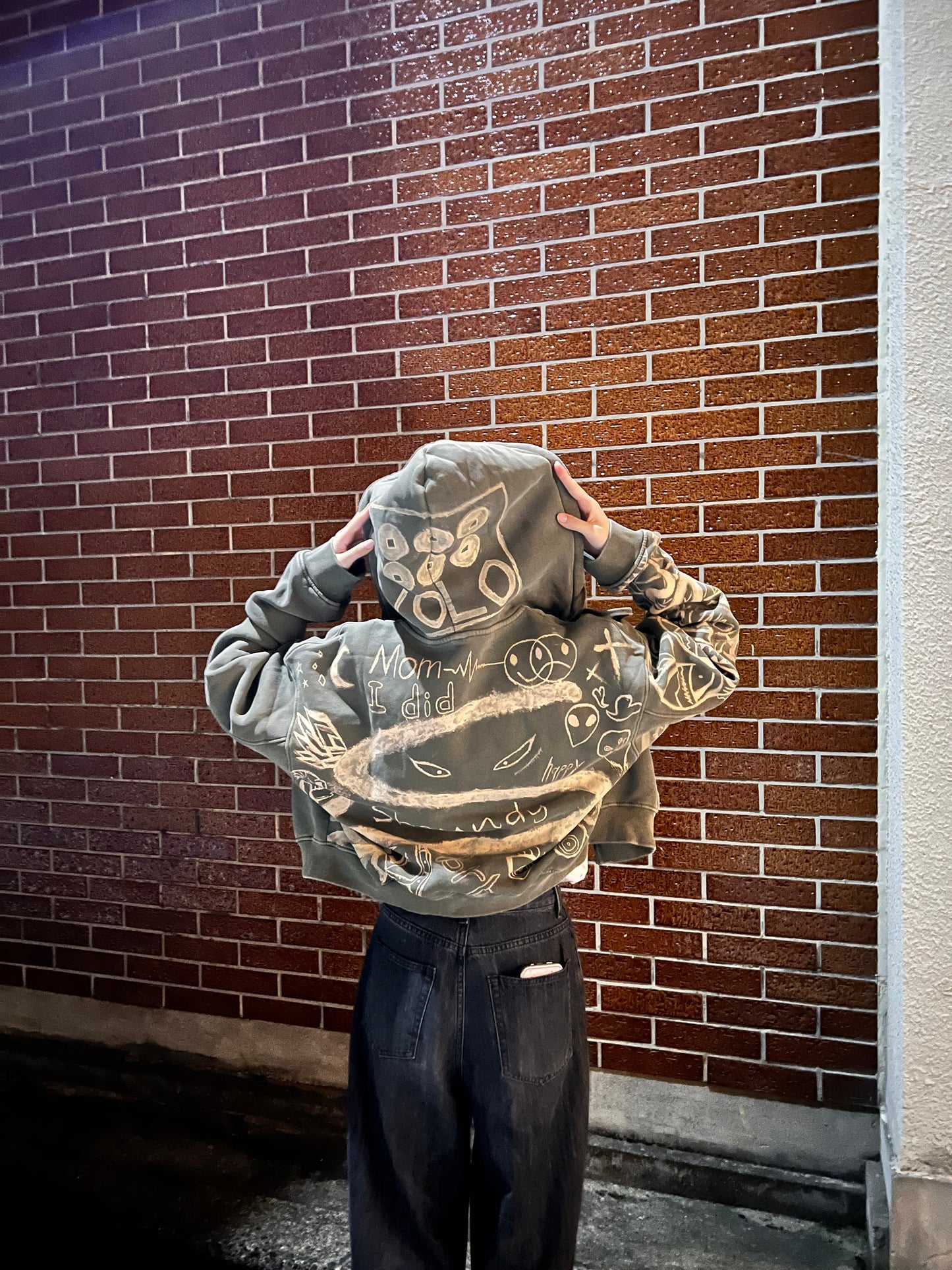 shoundy ハワイアンタトゥーパーカー