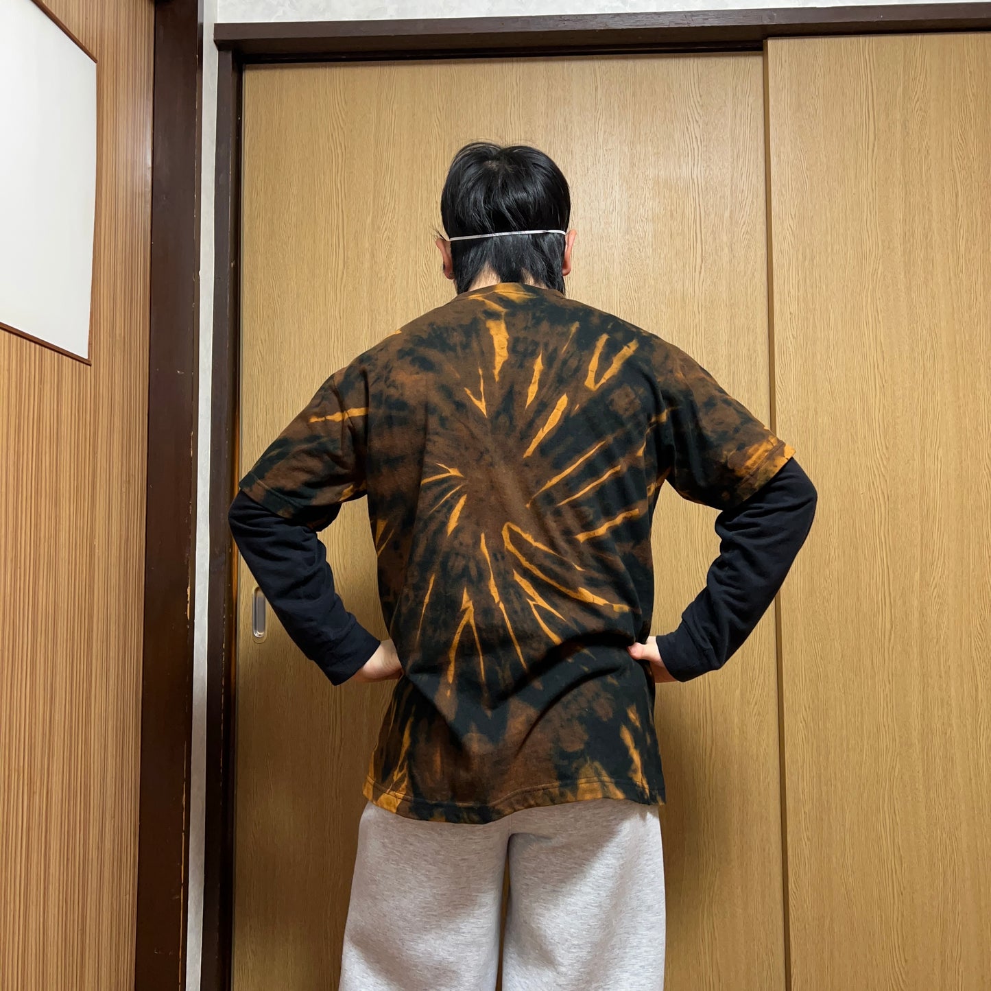 世界破壊少年　黒tシャツ　一点物