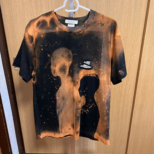 Bleached silhouette tee 02