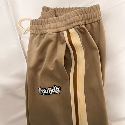 ジャージセットアップ shoundymodel カラー.カーキ　ver.ロゴホワイト