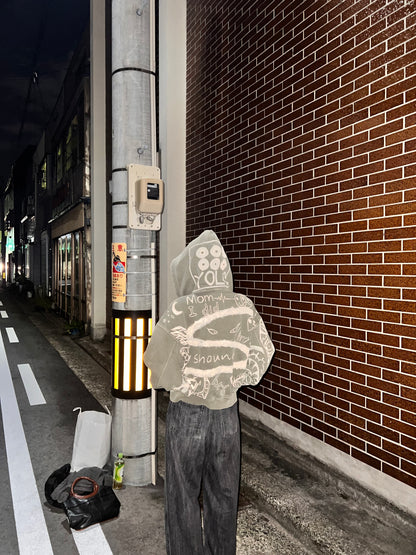 shoundy ハワイアンタトゥーパーカー