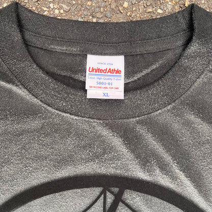 白スプレーペイント TシャツNo.3 size XL