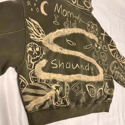 shoundy ハワイアンタトゥーパーカー