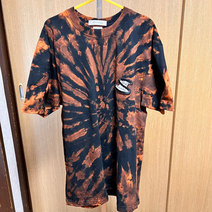 shoundy オリジナルロゴワッペンTシャツ　一点物加工