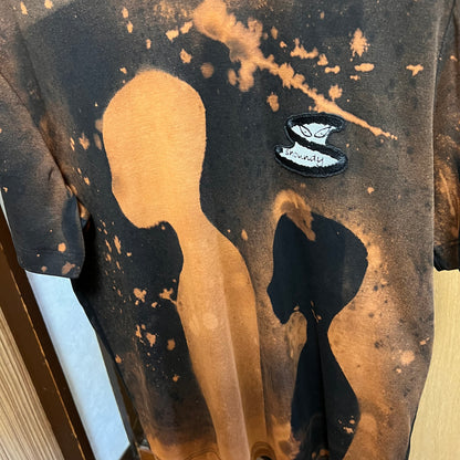 Bleached silhouette tee 03