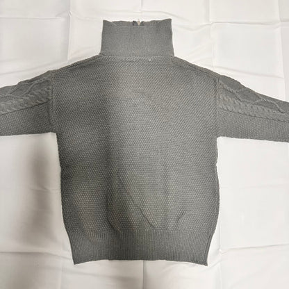 ハーフジップセーター　カラー３種