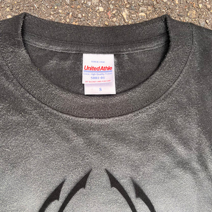 白スプレーペイント TシャツNo.2 size  S