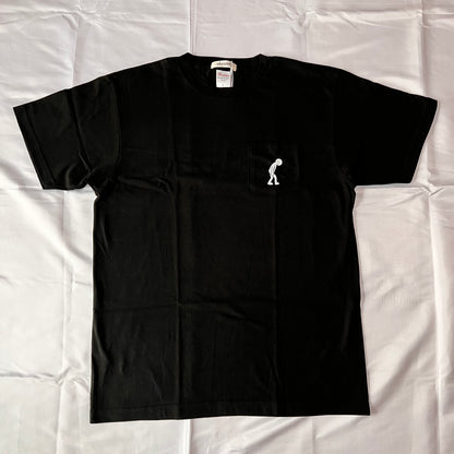 下を向いても良い　ポケットTシャツ