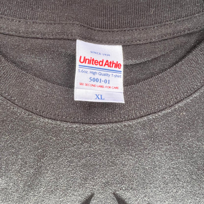 白スプレーペイント TシャツNo.1 size XL