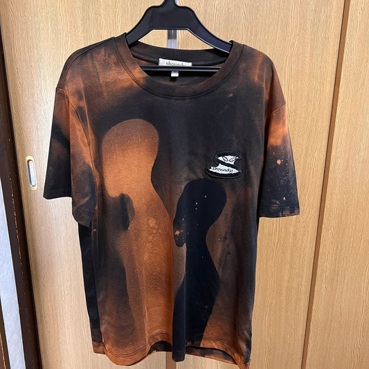 Bleached silhouette tee 01