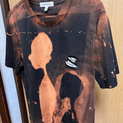 Bleached silhouette tee 04