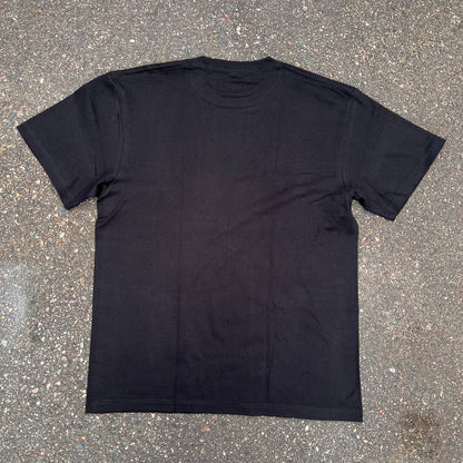 白スプレーペイント TシャツNo.4 size L
