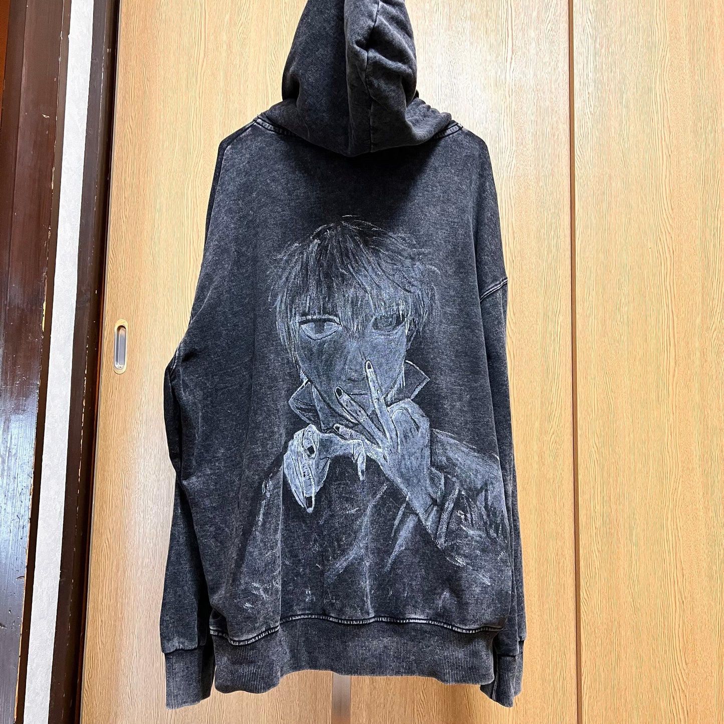 アートデザイン ジップパーカー〈一点物〉