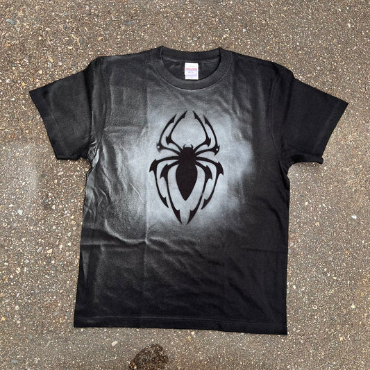 白スプレーペイント TシャツNo.2 size  S