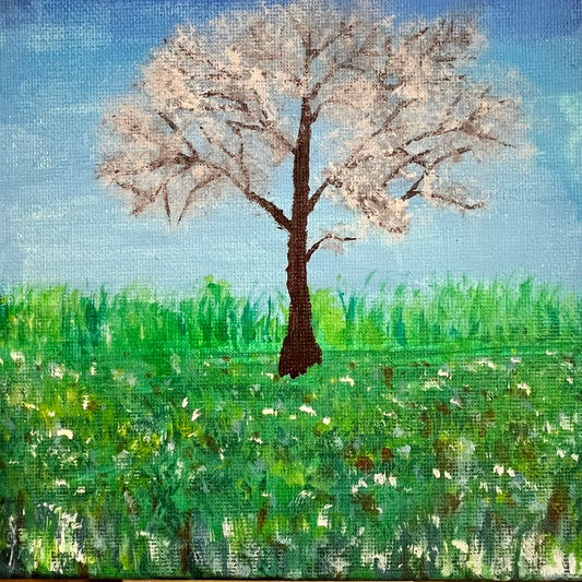 孤高に咲く一本桜｜一人でも強く生きる力をくれるアート