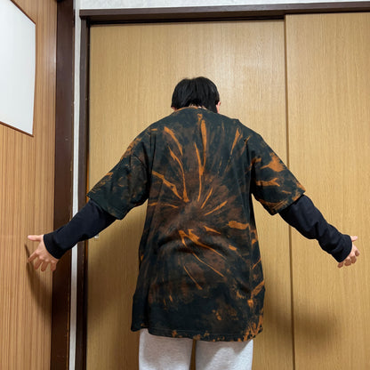 「ゆっくりでいい、前に進め」tシャツ　一点物