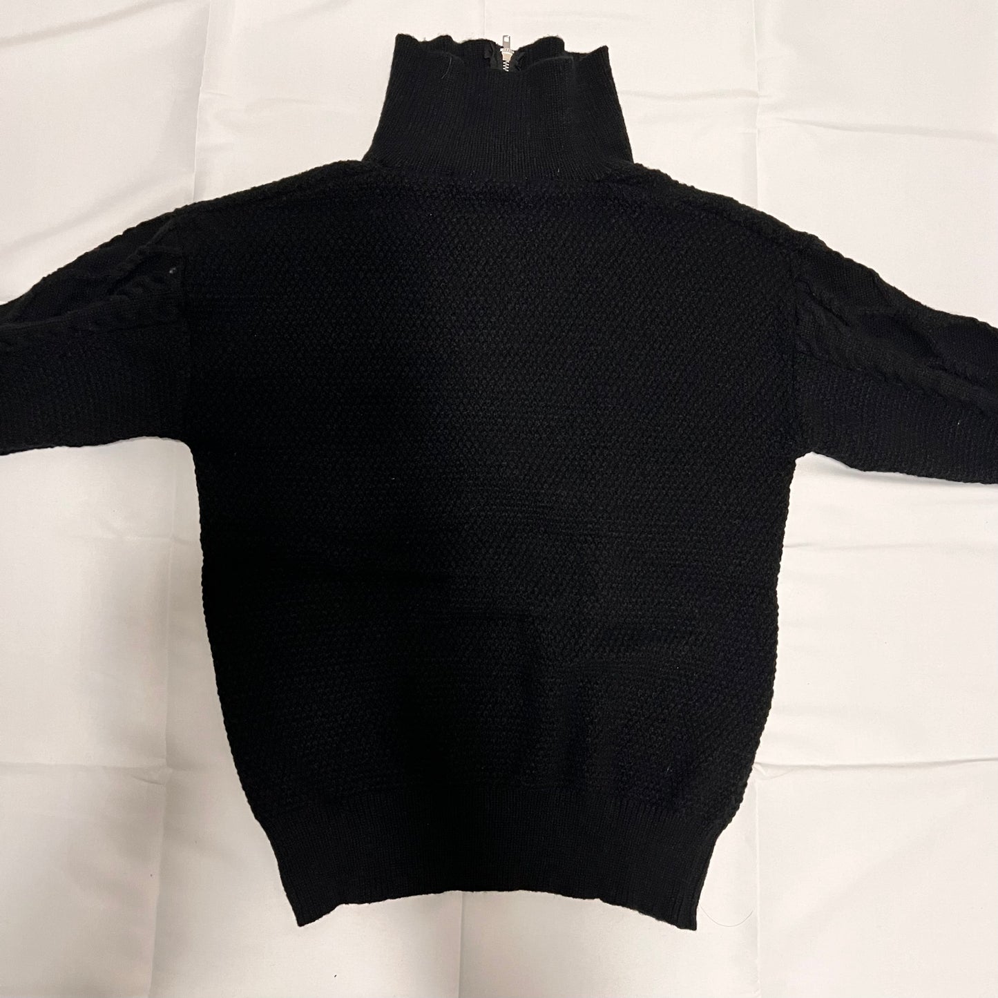 ハーフジップセーター　カラー３種