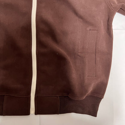 ジャージセットアップ shoundymodel カラー.ブラウン　ver.ロゴホワイト