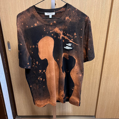 Bleached silhouette tee 03