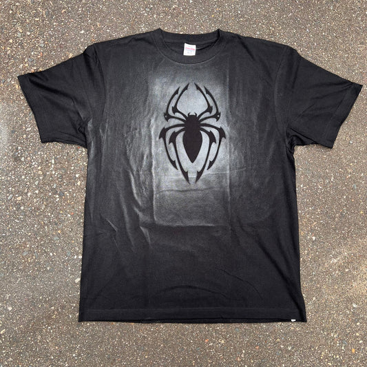 白スプレーペイント TシャツNo.1 size XL